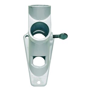 Valley Forge 1 in. White Aluminum Flag Pole Bracketimage
