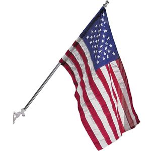 Valley Forge 2-1/2 ft. x 4 ft. Nylon US Flag Kit with 5 ft. Poleimage