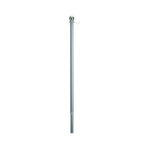 Valley Forge 5 ft. Brushed Aluminum Flag Pole with Ringimage