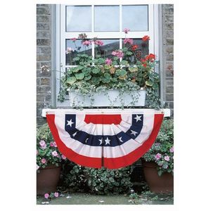 Valley Forge 1-1/2 ft. x 3 ft. Polycotton Pleated Mini-Fan Flagimage