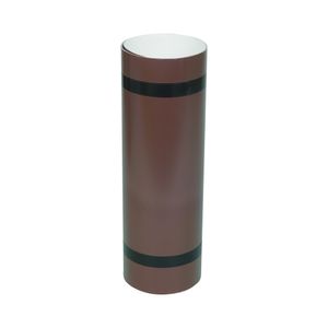 Amerimax 14 in. x 10 ft. Brown/White Aluminum Trim Coilimage