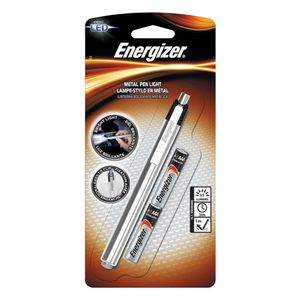 Energizer LED Aluminum Penlight with 2 AAA Batteriesimage