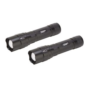 PowerZone 2-Piece 1000 Lumen LED Tactical Flashlight Setimage