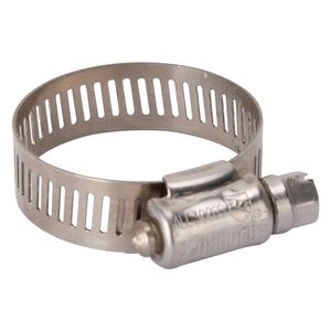 ProSource 13/16 in. to 1-1/2 in. Stainless Steel Interlocked Hose Clampimage