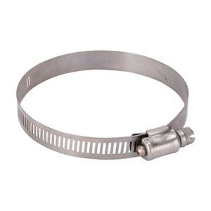 ProSource 2-9/16 in. to 3-1/2 in. Stainless Steel Interlocked Hose Clampimage