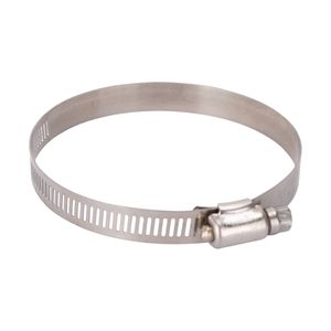 ProSource 2-13/16 in. to 3-3/4 in. Stainless Steel Interlocked Hose Clampimage