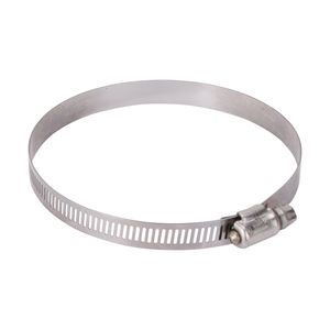 ProSource 3-9/16 in. to 4-1/2 in. Stainless Steel Interlocked Hose Clampimage