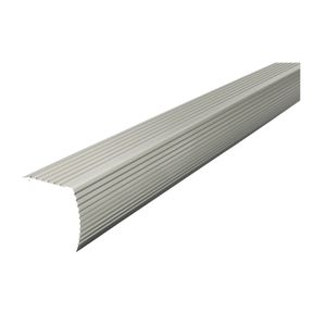M-D Building Products 72 in. Satin Silver Fluted Stair Edgingimage