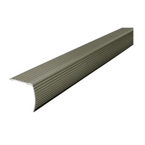M-D Building Products 72 in. Satin Nickel Fluted Stair Edgingimage
