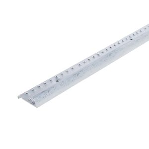 M-D Building Products 36 in. x 1-3/8 in. Silver Aluminum Fluted Carpet Gripperimage