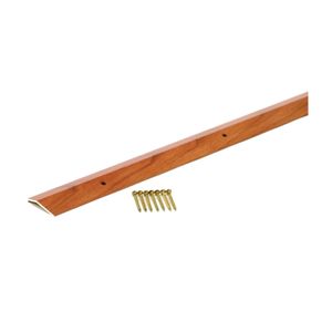 M-D Building Products 1-3/8 in. x 36 in. Cherry Aluminum Carpet Trimimage