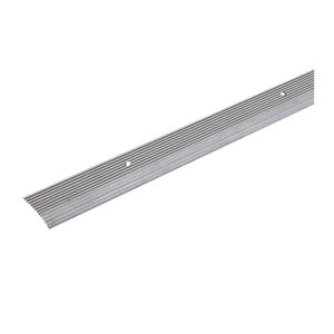M-D Building Products 2 in. x 36 in. Silver Fluted Aluminum Carpet Trimimage