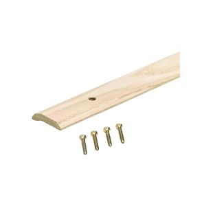 M-D Building Prod 1-7/16 in. x 36-1/4 in. Unfinished Hardwood Carpet Trimimage