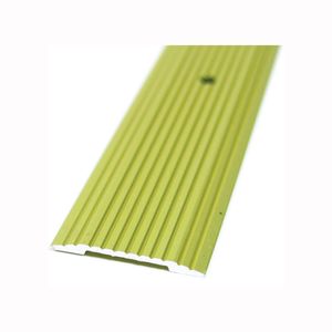 M-D Building Products 1-1/4 in. x 36 in. Fluted Satin Brass Seam Binderimage