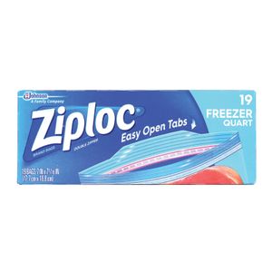 Ziploc 1 Quart Freezer Bags, 24-Countimage