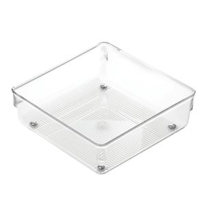 Interdesign 6 in. x 6 in. x 2 in. Clear Drawer Organizerimage
