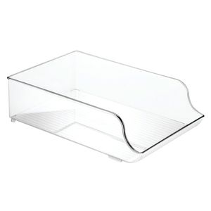 Interdesign 9-Bottle Clear Plastic Water Bottle Storage Organizerimage
