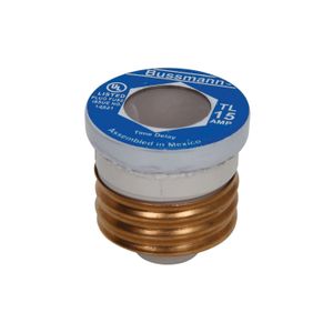 Bussmann 15 Amp Time Delay Edison Base Plug Fuseimage
