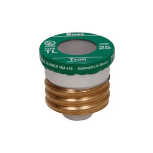 Bussmann 25 Amp Time Delay Edison Base Plug Fuseimage