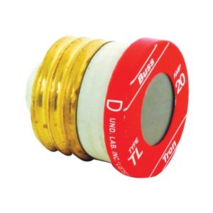 Bussmann 20 Amp Time Delay Edison Base Plug Fuseimage