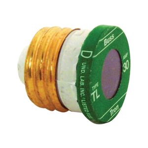 Bussmann 30 Amp Time Delay Edison Base Plug Fuseimage