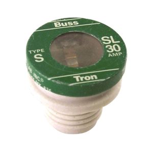 Bussmann 30 Amp Time Delay Rejection Base Plug Fuseimage