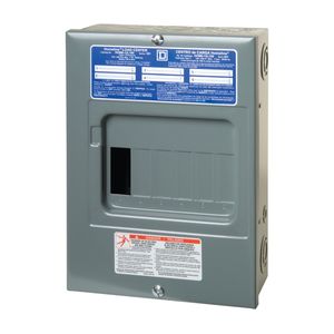 Square D Homeline 100 AMP 6-Space 12-Circuit Indoor Main Lug Load Centerimage