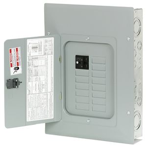 Eaton 100 A 12-Space 24-Circuit Type BR Main Breaker Load Centerimage
