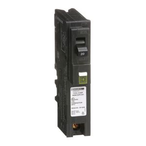 Square D 20 Amp 1-Pole CAFCI Circuit Breakerimage