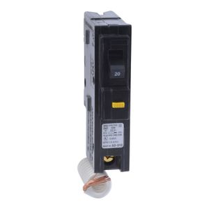 Square D Homeline 20 Amp 1-Pole GFCI Circuit Breakerimage