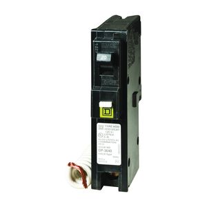 Square D Homeline 20 Amp 1-Pole Combination Arc Fault Circuit Breakerimage