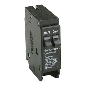 Cutler-Hammer BR 1-Pole Duplex 20/20 AMP Circuit Breakerimage
