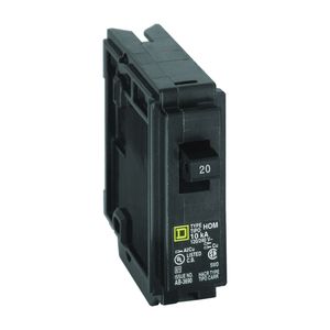 Square D Homeline 1 in. 20 AMP 1-Pole Circuit Breakerimage