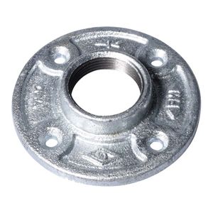 ProSource 1-1/4 in. Galvanized Malleable Iron Floor Flangeimage