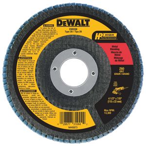 DEWALT 4-1/2 in. x 7/8 in. 60 Grit Flap Discimage