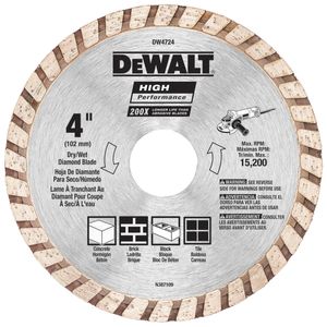 DEWALT 4 in. High-Performance Masonry Bladeimage