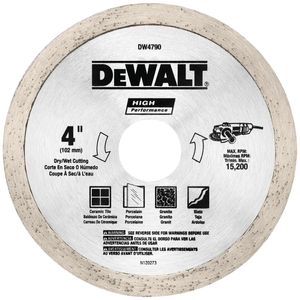 Dewalt 4 in. Cutoff Wheel Tile Bladeimage