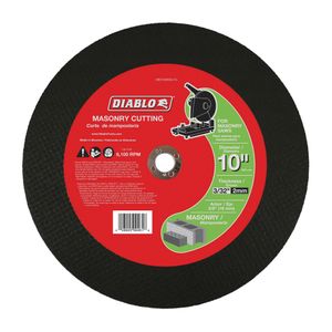 Diablo 10 in. Masonry Cut-Off Discimage