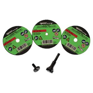 Forney 3 in. 5-Piece Cut-Off Wheel Kitimage