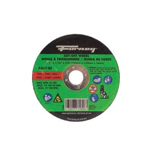 Forney 4 in. x 1/16 in. x 5/8 in. Cut-Off Wheelimage
