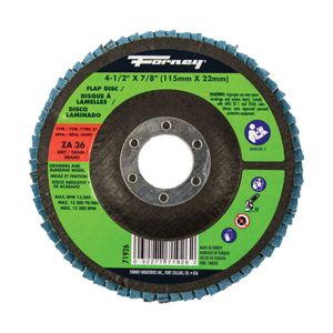 Forney 4-1/2 in. 36 Grit Type 27 Flap Discimage