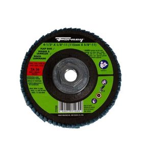 Forney 4-1/2 in. 36 Grit Type 29 Flap Discimage