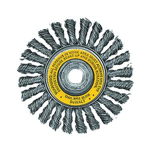 DEWALT 4 in. Cable Twist Wire Wheel Brushimage