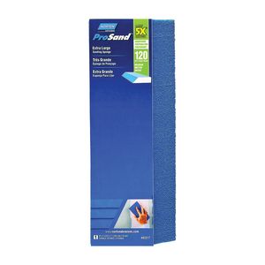 Norton 9 in. x 3-5/16 in. x 1 in. 120-Grit Sanding Spongeimage