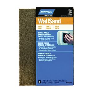 Norton WallSand 4-7/8 in. x 2-7/8 in. Fine Angled Sanding Spongeimage