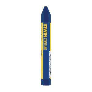 Irwin STRAIT-LINE 1/2 in. x 4-1/2 in. Blue Standard Lumber Crayonimage