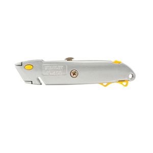 Stanley 6-3/8 in. Quick Change Retractable Utility Knifeimage