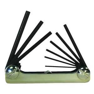 Eklind 9-Piece SAE Small Fold-Up Hex Key Setimage