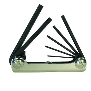Eklind Tool 7-Piece Metric Small Fold-Up Hex Key Setimage
