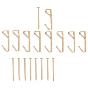 ProSource 20 lb. Polished Brass Picture Hangerimage